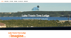 Desktop Screenshot of laketravistreelodge.com